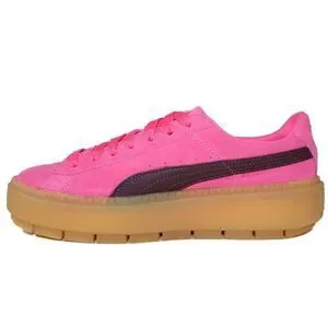 PUMA★PLATFORM TRACE BLOCK★スウェード★厚底★3色 Puma Platform Trace Block Suede Winetasting Flame Orange
